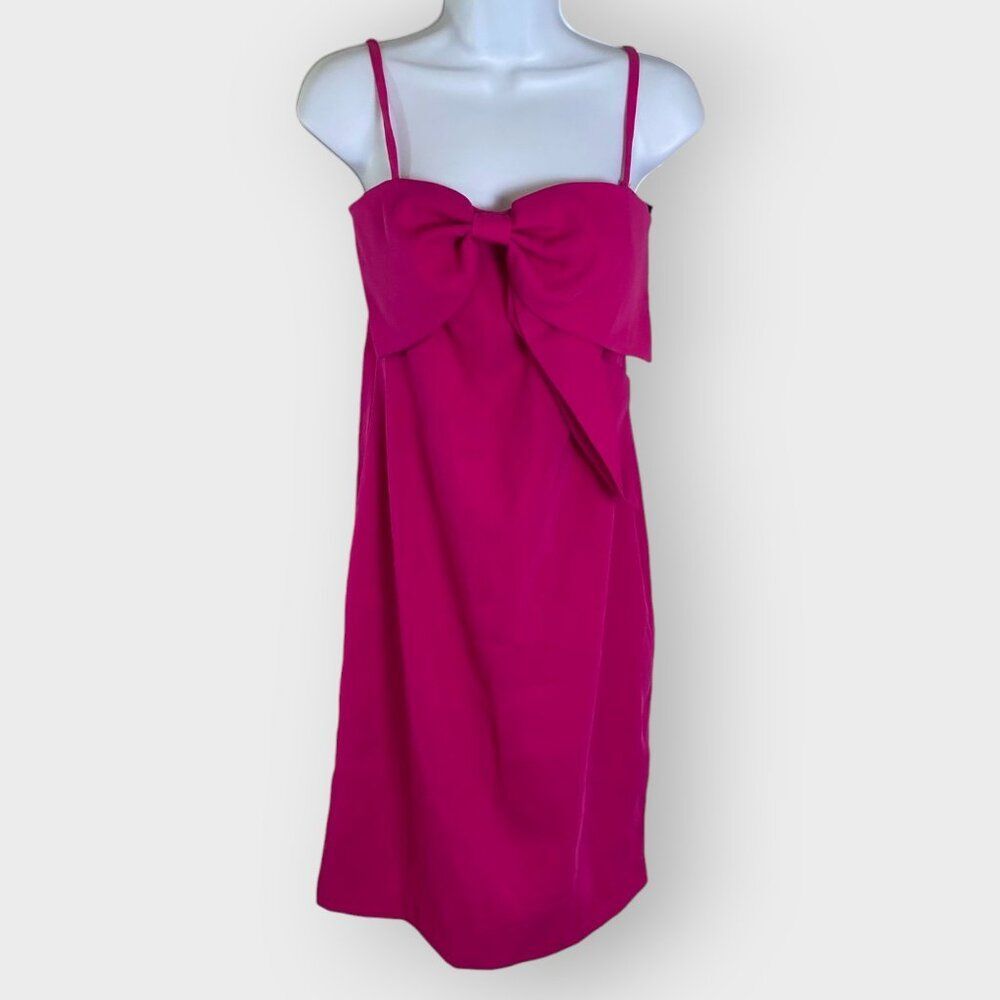 NEW | Trina Turk Sylvia Sheath Dress | 4 | Pink | Bow | Lined